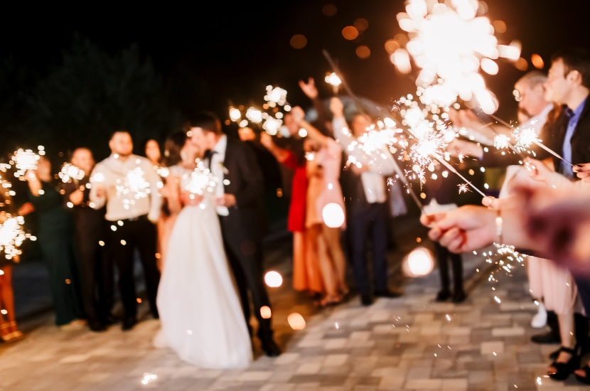 Wedding sparklers